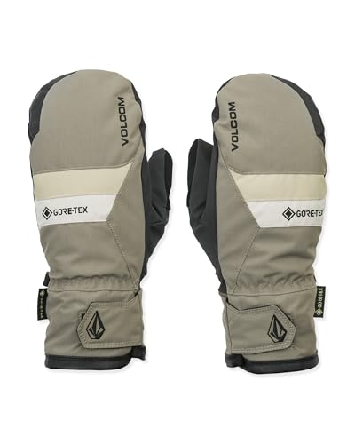 Volcom Men's Stay Dry GORE-TEX Snowboard Mitts – Waterproof Insulated Mittens...