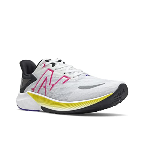 Tênis New Balance FuelCell Propel v3, Masculino, Branco/Preto, 39