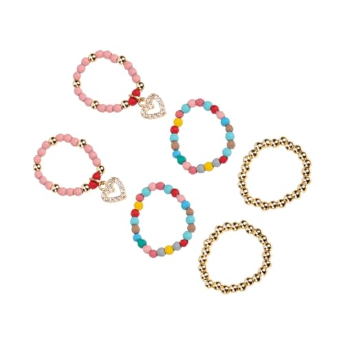 Ornements pour montre Uonlytech coffret de 8 anneaux colorés à offrir