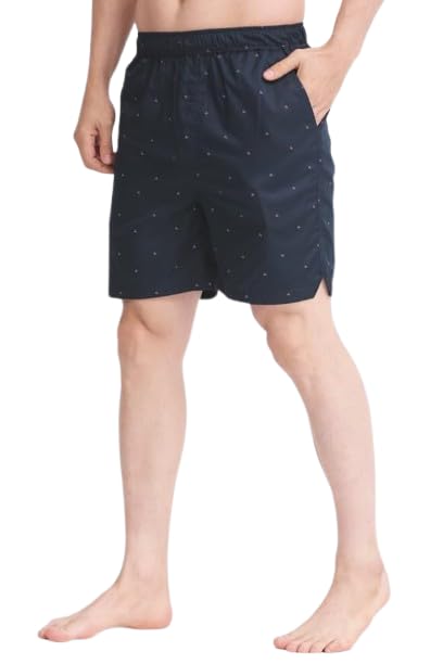 youngblok Men's Cotton Shorts | Regular Fit |2 Side & 1 Back Pocket|Lightweight, Trendy & Comfortable | Ideal for Casual Wear, Lounge, and Travel | Trendy Everyday Essentials-picture-13