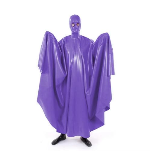 Cape intégrale en cuir PVC idéale pour soirée Halloween