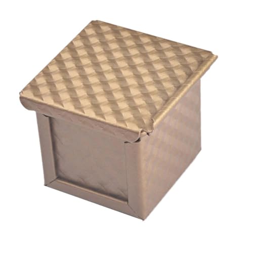 Moule à pain carré Pullman antiadhésif lot de 6 mini boîtes cubes d'eau - 4
