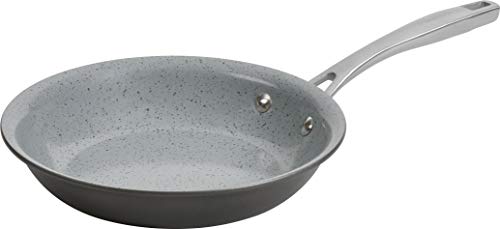 Trudeau 80119001 Pure Ceramic Frying Pan, 8-Inch, Grey