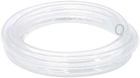 Clear Plastic Tubing, 4mm x 6mm, 3M, PVC Water Pipe, Food Grade