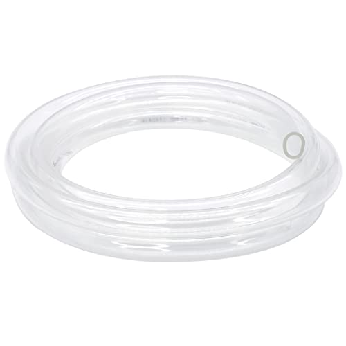 Dcizlont Clear Plastic Tubing, 6mm x 8mm, 3M, PVC Tube Hose Water Pipe, Also for Oil and Air, Food Grade