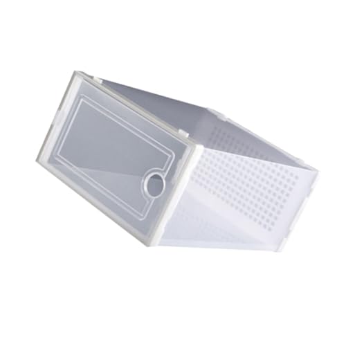 DECHOUS Dormitory Simple Shoe Rack 2pcs Drawer Type Storage Boxes Wall Mount Shoe Rack