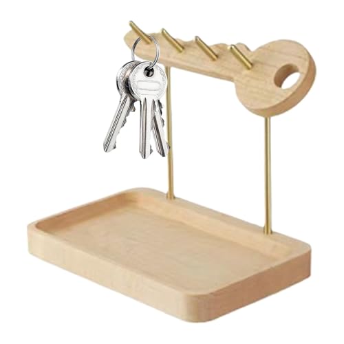 Cuelga Llaves Madera Rustico Marca Generico