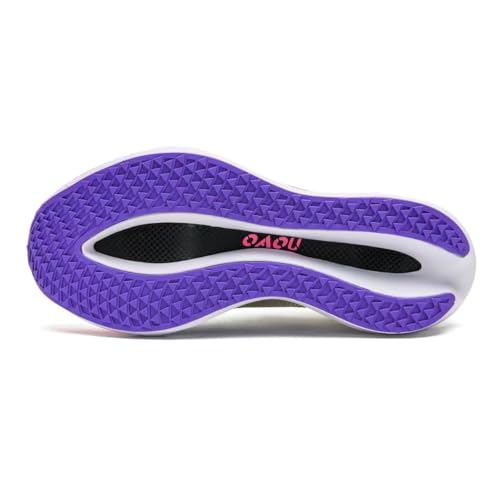 Image of Carbon Plate Marathon Running Racing Shoes Men Stable Support Shock-Relief Ultra-Light TPU Outsole Rebound Sneakers