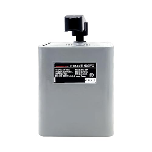 Interruptor inverso HY2-60 para motor trifásico de 10KW y 20A con cambio de marcha