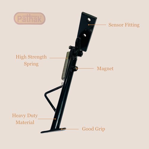 Image of PATHAK OLA Side Stand Gen 1 and Gen 2 (S1 Pro | S1 Air | S1 X | S1 X Plus) Side Stand Compatible for All OLA Electric Scooters, Ola Accessories for EV Scooter | Made of Heavy Duty Material