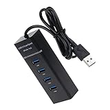 Adaptateur de concentrateur d'ordinateur - vous permettant de connecter une souris, un clavier, une clé USB sur votre téléphone ou votre ordinateur portable, un concentrateur USB de bureau