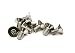 Integy RC Model C27318 Steel 4 x 8mm Countersunk Hex Screw (10) RC Hardware