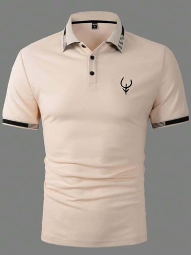 Image of Lymio Polo T Shirt for Men || T Shirt for Man || Collar T Shirt Style Men (Packs Also Available) (Polo-40-43)