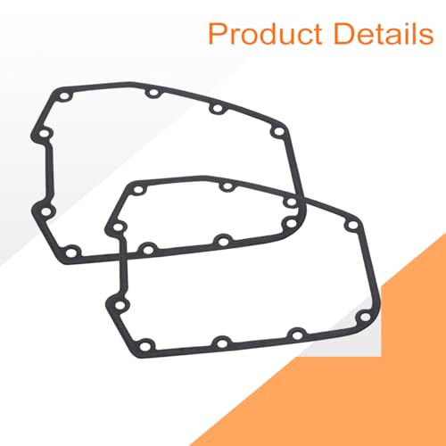 Image of 25244-99 Gasket，2 Pcs，Harley Twin Cam Models 1999-2017 | Fit for Electra Glide FLHT, Road Glide FLTR, Road King FLHR, Street Glide FLHX, Dyna, Softail