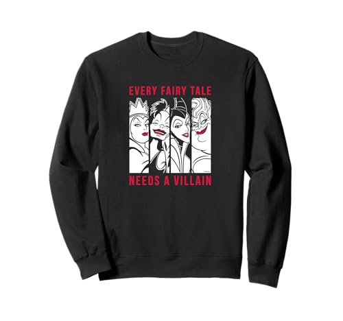Disney Every Fairy Tale Needs A Villain Sweatshirt exprimez votre passion