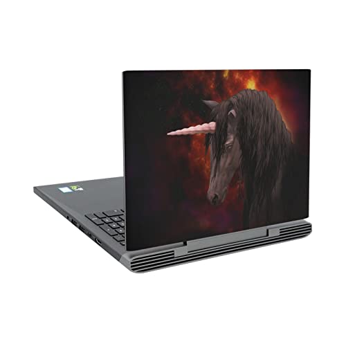 Peau Autocollant Vinyle Anti-Rayures pour PC Dell Inspiron 15 7000 P65F Art Céleste