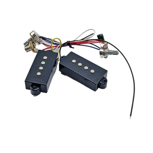 Faisceau de câblage pour basse 4 cordes avec micro de rechange P Bass humbucker