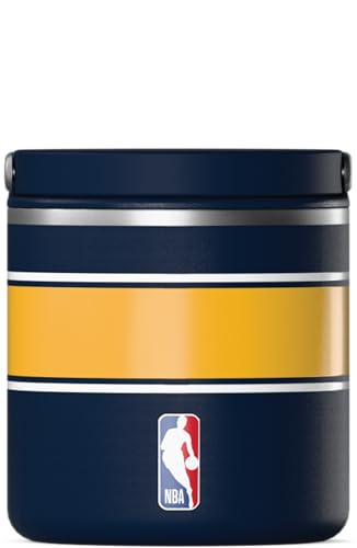 Image of Hydrapeak x NBA Officially Licensed Denver Nuggets 25oz Stainless Steel Vacuum Insulated Thermos Food Jar with Handle, Wide Mouth Leak-Proof Soup Thermos for Adults, 10 Hours Hot and 16 Hours Cold