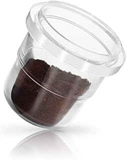 58mm Dosing Cup, Coffee Dosing Cup for 58mm Portafilters, Espresso Machine Accessories,Food-Grade PC, Clear