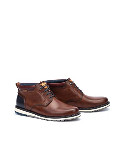 Pikolinos Para Hombre. M8J-8181 Botines De Piel Berna MarróN Claro (46), Plano, Cordones, Casual - 6