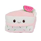 THE CONCEPT FACTORY - PE0063 Peluche Tarta Kawaii 20 cm - Juguete Suave y Colorido, Ideal para Abrazos y Decoración, Estimula la Imaginación, Colores Surtidos