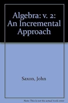 Paperback Algebra, an Incremental Approach Book