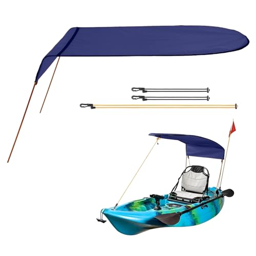 Kayak Shade Canopy for Solo Kayaking & Canoeing, 125x110cm