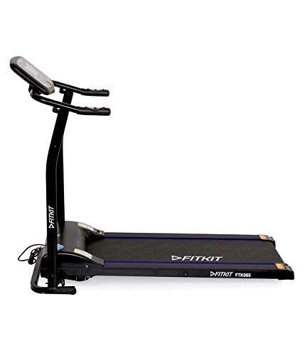 Image of Fitkit FTK065 (2HP Peak) Motorized Treadmill with Free Dietitian, Trainer Led Sessions, Doctor Consultation and Installation Services