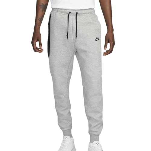 Nike Sportswear Tech Fleece Men's Joggers (DK Grey Heather/Black, FB8002-063) Size XX-Large
