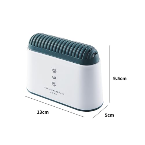 Purificador y caja de carbón activado para refrigerador reutilizable con diseño minimalista PP 2