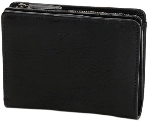 Amazon | [ゲンテン] トスカ 二つ折りLファスナー財布 ヌメベージュ