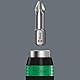 Wera 7441 einstellbarer Drehmomentschraubendreher mit Rapidaptor Schnellwechselfutter, 1/4 Zoll, 1,2-3,0 Nm, Kunststoff