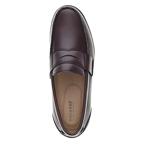 Dockers Mens Colleague Dress Penny Loafer Shoe, Cordovan, 7.5 M #TOP1