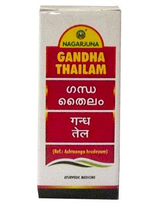 NAGARJUNA Gandha Thailam, 10 ml - Pack of 2