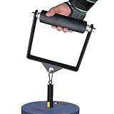 Baoqifong Accesorio de Barra en V - Accesorios De Cable De Barra T Universal Resistente - Empuñadura De Goma para Jalón En Entrenamiento con Pesas,para Ejercicio de Fuerza de Espalda Brazos Hombros y