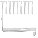Acier inoxydable fiable : fabriqués en acier inoxydable fiable, ces clips de fixation pour toiture offrent une durabilité et une résistance à l’usure exceptionnelles