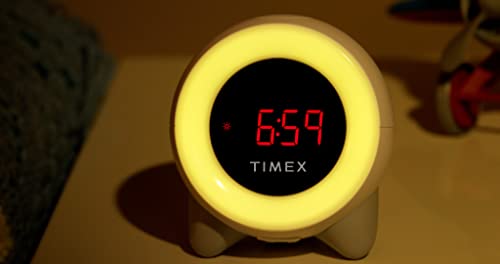 Timex Children's Sleep Training Nightlight Alarm Clock(Tk321), Time To Rise, White Noise Soother, Toddler Sleep Trainer, Sleep Sounds Machine, Night Light, Nap Timer, Kids Alarm Clock #TOP7