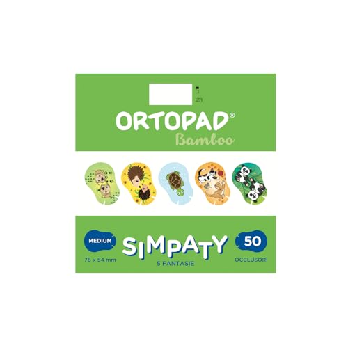 Ortopad-Simpaty Cer Ocul M 50P parches con despegue suave sin dolor 3