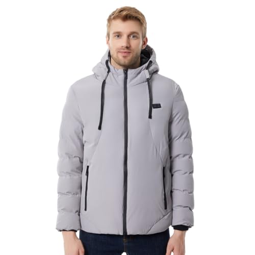 fartey Mens Heated Jacket 11 Heating Zones and 3 Levels Warm Winter Coat - image 2