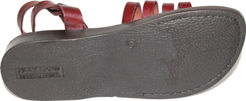 Holy Land Market Men/Women Biblical Jesus Leather Sandals/Slides From Jerusalem (Jeremiah Style)4