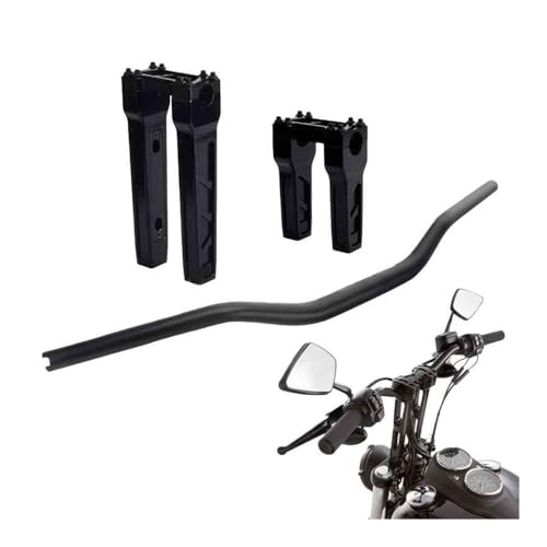 Elevador manillar motocicleta 32mm para torretas Chopper y Bobber 3
