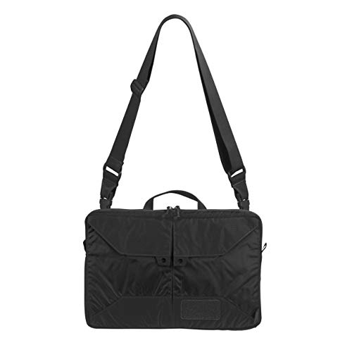 (�w���R���e�b�N�X)HELIKON-TEX LAPTOP BRIEFCASE ���b�v�g�b�v �u���[�t�P�[�X �r�W�l�X�o�b�O �V�����_�[�o�b�O �g�[�g�o�b�O PC �m�[�g�p�\�R�� �^�u���b�gONESIZE BLACK(�u���b�N)