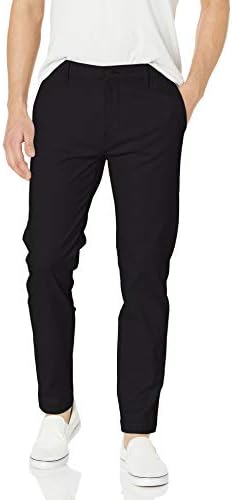 Levi's Men's XX Standard Tapered Chino Pants, Mineral Black-Stretch, 34W x 32L