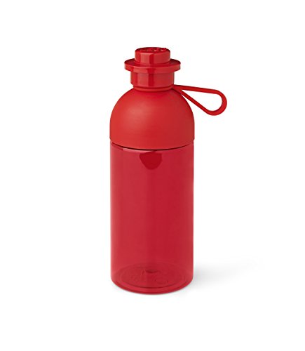 Room Copenhagen LEGO Iconic Hydration Bottle, 17 oz, Bright Red