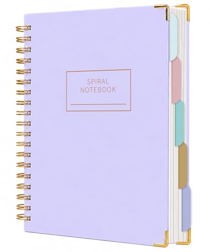 Image of Spiral Notebook, Purple