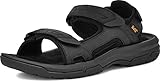 sandalias teva hombre peru La parte superior de piel nobuck de alta calidad es duradera y resistente