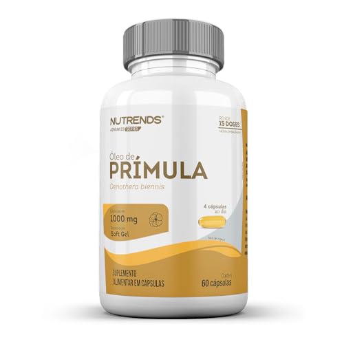 Óleo de Prímula 1000mg 60 cápsulas, Nutrends