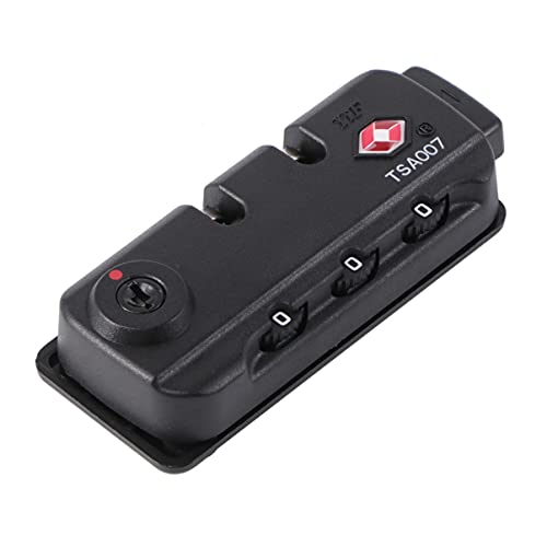POPETPOP Pirate Accessories TSA007 3 Digits Password Code Suitcase Lock, Rugged Versatile Travel Luggage Code Fixed Lock Padlock for Luggage Case Zipper Suitcase Bag Toolbox Bag Backpack Accessories POPETPOP Pirate Accessories TSA007 3 Digits Password Code Suitcase Lock, Rugged Versatile Travel Luggage Code Fixed Lock Padlock for Luggage Case Zipper Suitcase Bag Toolbox Bag Backpack Accessories