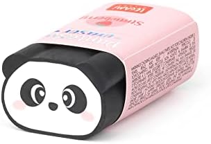 Legami GP0004 - Scented Rubber, Panda Pantastic, 1.8x5 cm, Strawberry Fragrance, Soft Eraser, Clean and Precise Erasing
