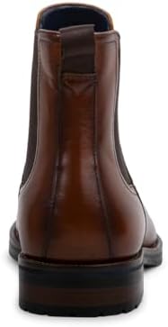 Steve Madden Men's Sverne Chelsea Boot, Tan Leather, 10 | Image 7